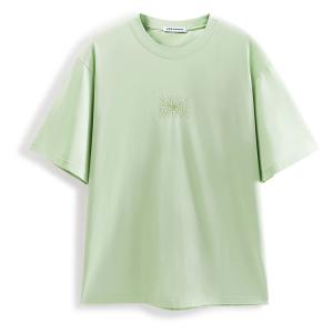 PEACEBIRD MEN Футболка мужская Aqua Foam Green Crew Neck