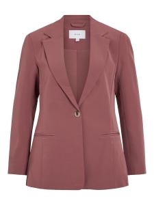 Блейзер VILA Lowny, каштаново-коричневый