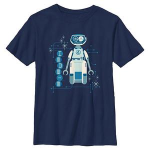 Футболка с принтом Herbie Robot из Fantastic Four для мальчиков 8-20 Marvel