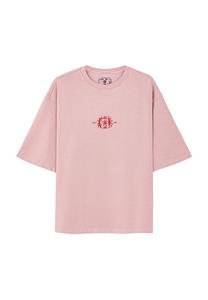 Футболка с принтом Flower Shine Surf Inc., светло-розовый