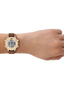 Женские цифровые полиуретановые часы Skechers SR6343, цвет Brown