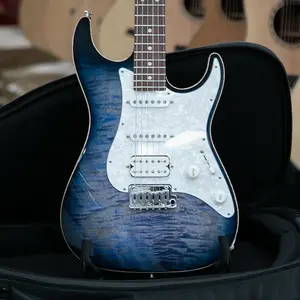 SUHR Standard Plus PF Trans Whale Blue Burst