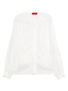 Платье-рубашка мини THELATEST, белый