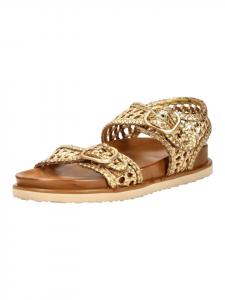 Золотые сандалии INUOVO