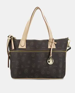 Сумка-корзина с ручками и регулируемым плечевым ремнем El Potro, коричневый