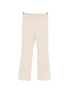 Брюки с логотипом Moncler, бежевый