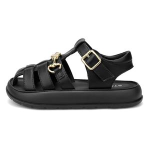 Противоскользящие и дышащие детские сандалии ST&SAT KIDS, черный