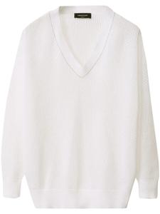 Свитер открытой вязки Fabiana Filippi, белый