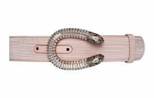 Женский розовый ремень GUCCI