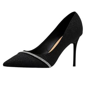 Тонкие туфли на высоком каблуке для женщин TAOLEI, черный