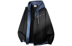 Куртка женская худи Moderate Mock Two Piece WARRIOR, черный синий