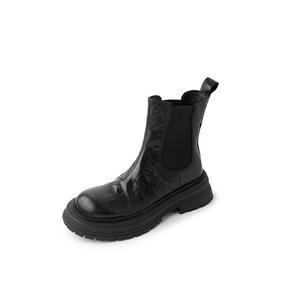 Короткие женские ботинки челси 4 см Yeezyy Reezy, Black