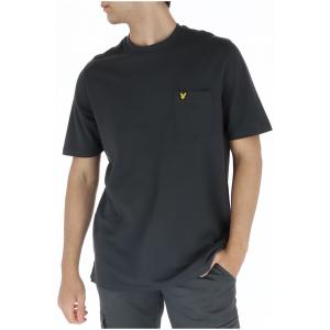 Футболка мужская Lyle & Scott с карманом, серый