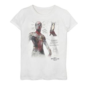 Футболка с графическим рисунком «Человек-паук: нет дороги домой» для девочек 7–16 лет Marvel