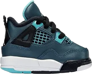 Кроссовки Air Jordan 4 Retro BT Teal, бирюзовый