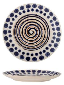 Тарелка для завтрака Шама синего/оранжевого цвета - Ø 20,5 см Bloomingville