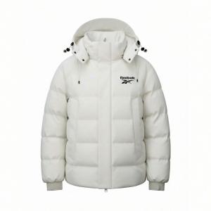 Пуховик Unisex с капюшоном утепленный карго-пуховик Reebok, бежевый