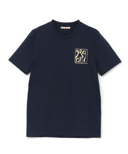 футболка с круглым вырезом