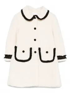 Пальто с оборками Patachou, белый