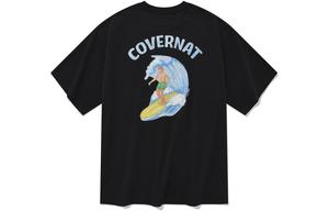 COVERNAT Футболка унисекс черная SS22