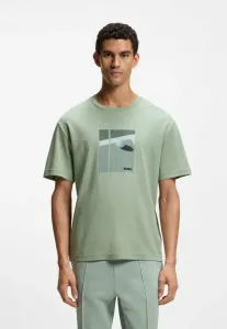 Присоединяйтесь к команде любителей футболок с расслабленным принтом! Boss, Open Green Seventeen