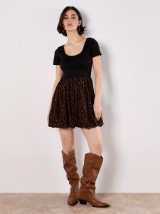 Макси платье Apricot, Brown