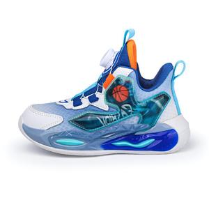 Нескользящие, износостойкие, дышащие низкие кроссовки для детей и подростков Kung Fu partners, синий