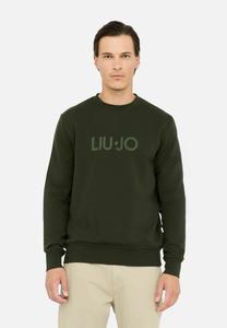Толстовка LIU JO WITH LOGO, Green/Olive