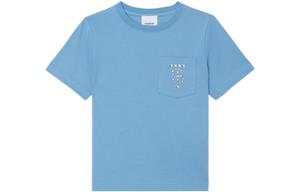 Детская футболка Burberry, цвет Blue