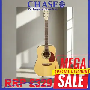 Cort Guitar - Акустическая гитара Boston Dreadnought D10 с верхней декой из ели, натуральная отделка