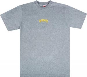 Футболка Supreme Fronts Tee 'Heather Grey', серый