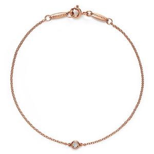 Браслет Tiffany & Co. Elsa Peretti Diamonds by the Yard, розовое золото