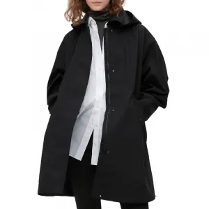 Пальто Uniqlo Blocktech Relaxed half, черный
