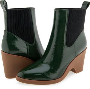 Ботинки Aerosoles Mylo, цвет FIR GREEN PATENT CRINKLED FAUX LEATHER