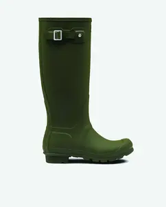 Сапоги высокие Hunter Original женские, зеленый