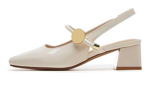 Туфли женские на высоком каблуке Zgr, зеленый