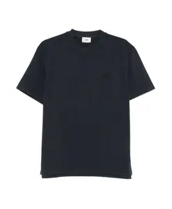 Синяя футболка с круглым вырезом и нашивкой с логотипом Autry, синий