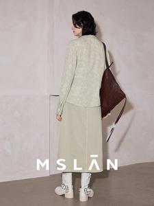 Рубашка MSlan в стиле ретро, хаки