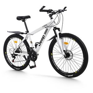 Горный велосипед с дисковыми тормозами из высокоуглеродистой стали для катания, поездок на работу и трейлраннинга для взрослых Jeep