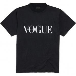 Футболка женская Balenciaga Vogue, черный