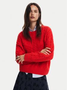 Свитер обычного кроя Desigual, красный