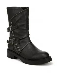 Женские ботинки Venice Mid Calf на устойчивом каблуке Blowfish Malibu, черный