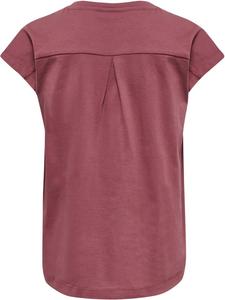 Рубашка Diez T-Shirt S/S розового цвета Hummel