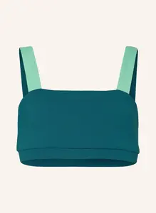 Двусторонний топ бикини easytop-бюстье с защитой от ультрафиолета 50+ Mymarini, бирюзовый