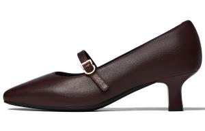 Clarks Туфли Мэри Джейн женские темно-красные