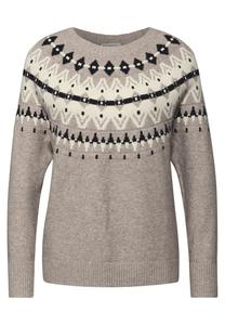 Свитер STREET ONE, бежевый