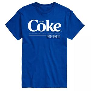 Мужская футболка Coca-Cola Drink Coke Enjoy с рисунком Licensed Character