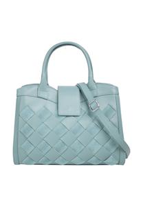 Сумочка, натуральная кожа, производство Италия Samantha Look, синий