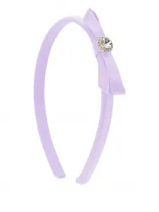 Повязка на голову с бантом Monnalisa, фиолетовый