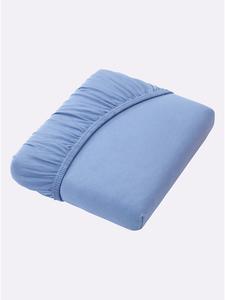 Witt Weiden Простыня на резинке голубого цвета